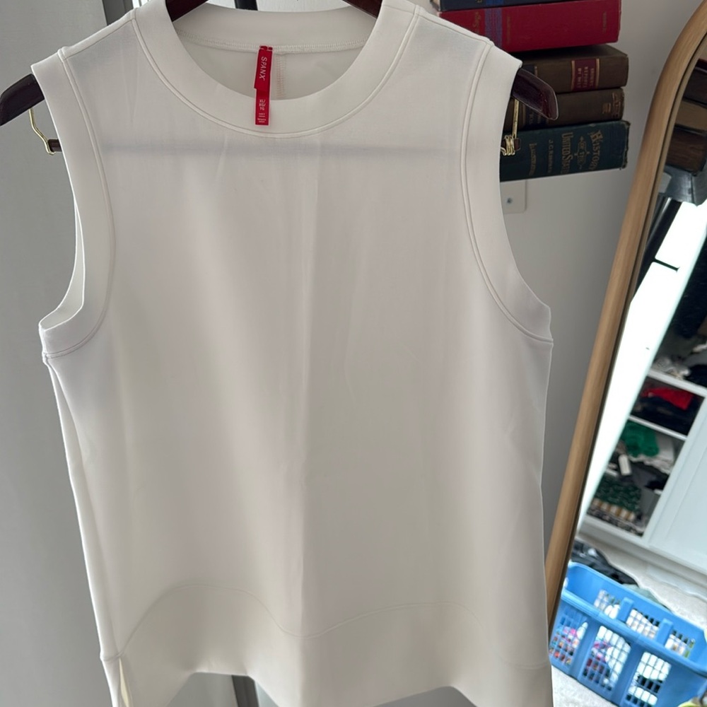 White Spanx Tunic top